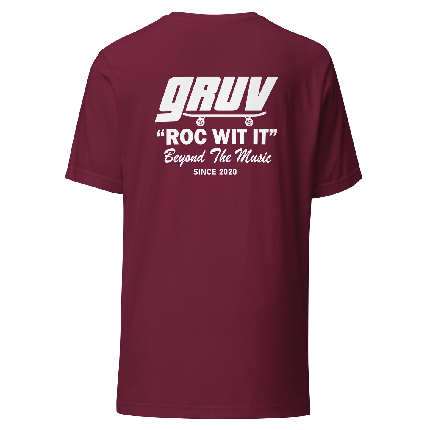 GRUV SK8 G-2020 wht f/b T-Shirt