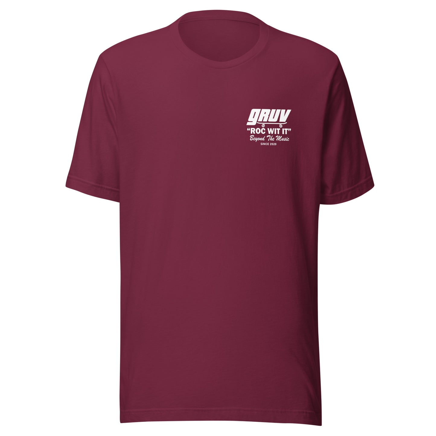 GRUV SK8 G-2020 wht f/b T-Shirt