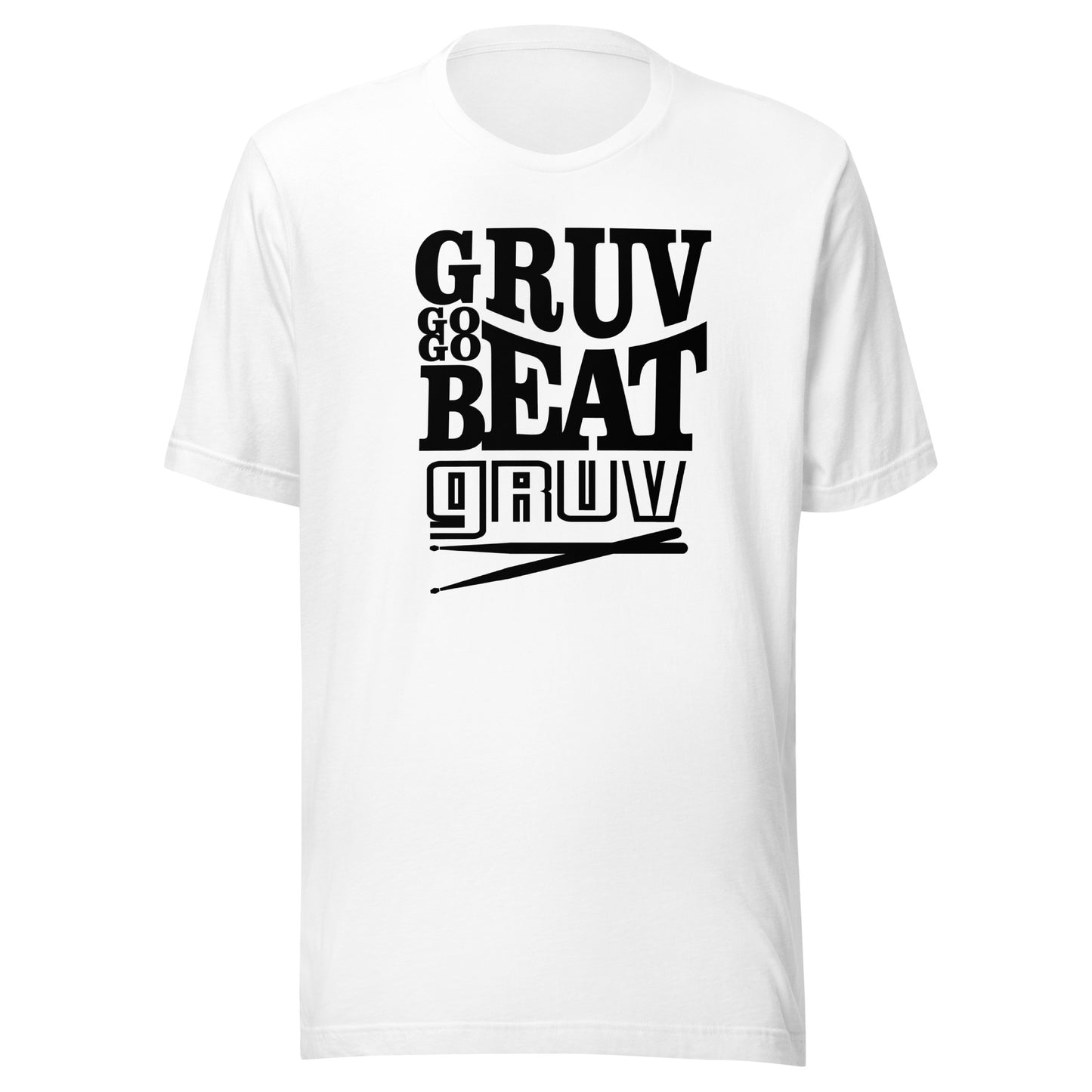 GRUV DRM -GO GO Black T-Shirt